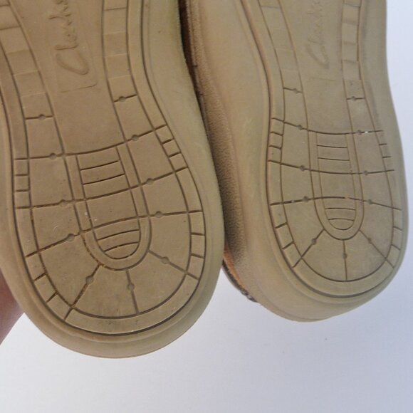 CLARKS SUEDE SLIPPERS INDOOR/OUTDOOR 9 - Picture 10 of 12